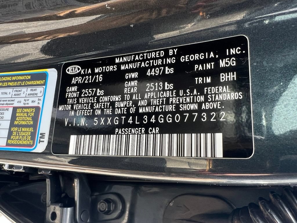 Used 2016 Kia Optima LX w/ LX Convenience Package FWD image 41