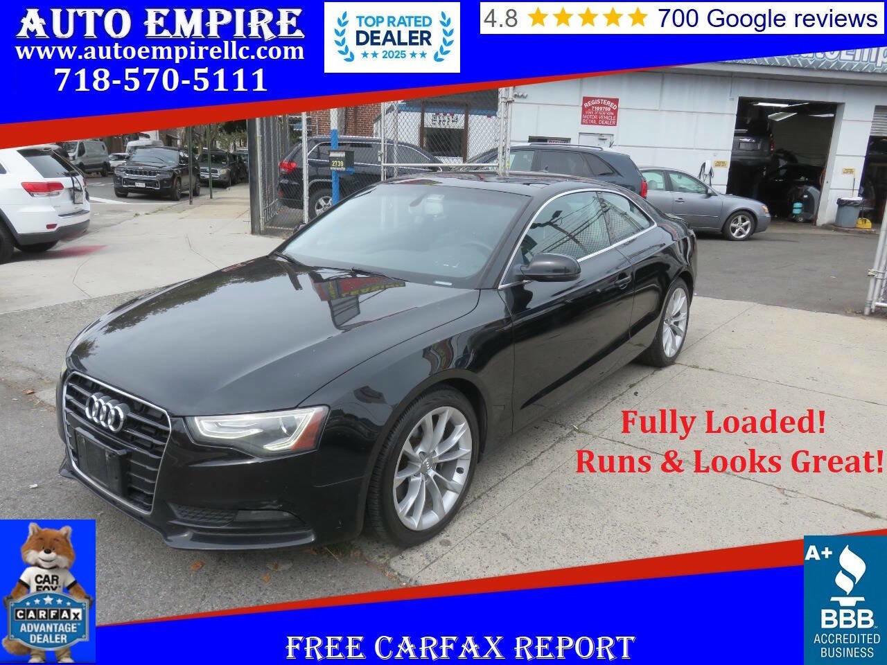 Used 2013 Audi A5 2.0T Premium Plus w/ Premium Plus Pkg