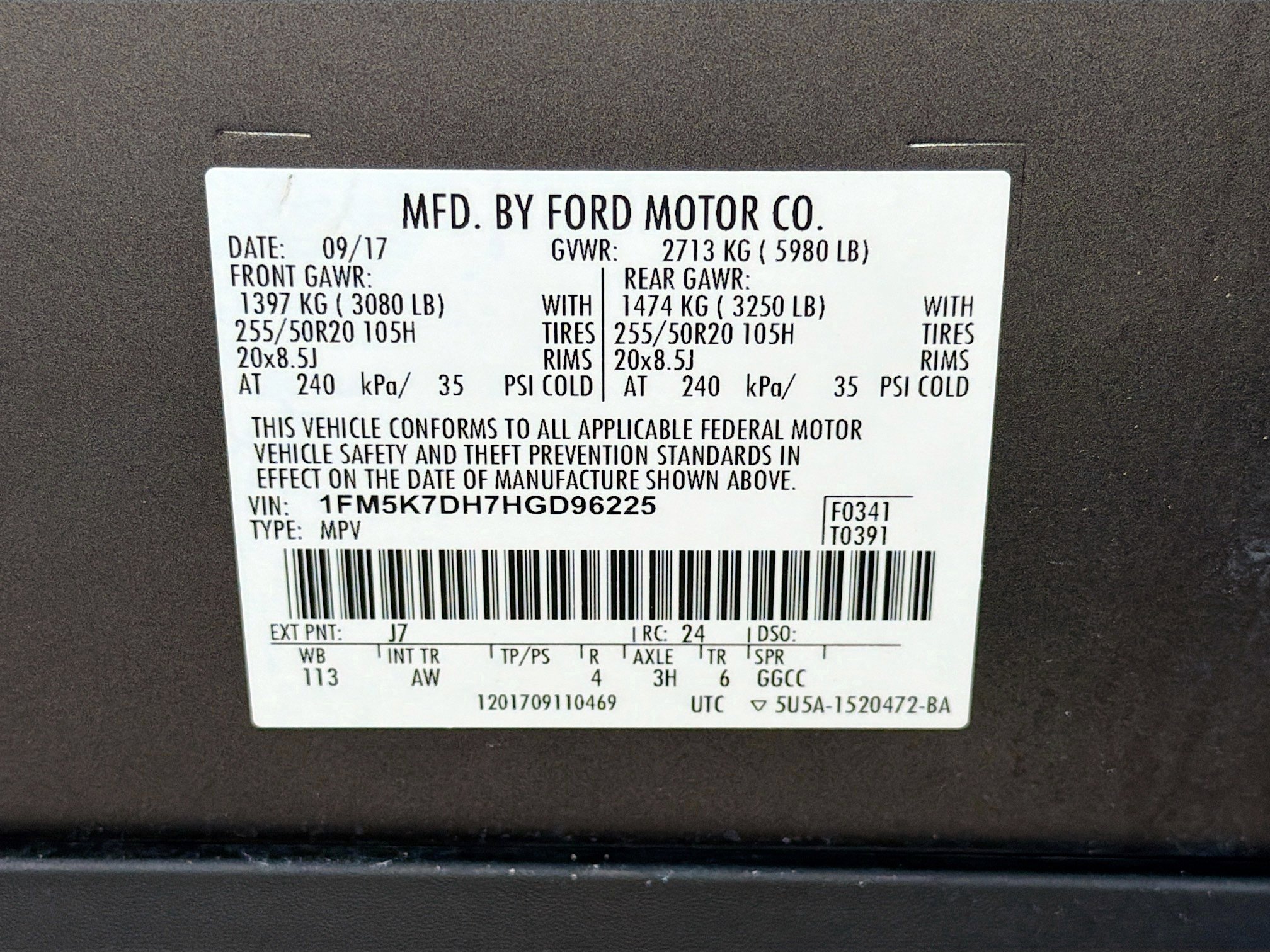 Used 2017 Ford Explorer XLT w/ Equipment Group 202A image 44