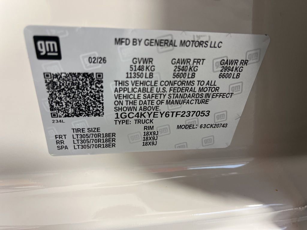 New 2026 Chevrolet Silverado 2500 ZR2 w/ LPO, Dark Essentials Package image 26