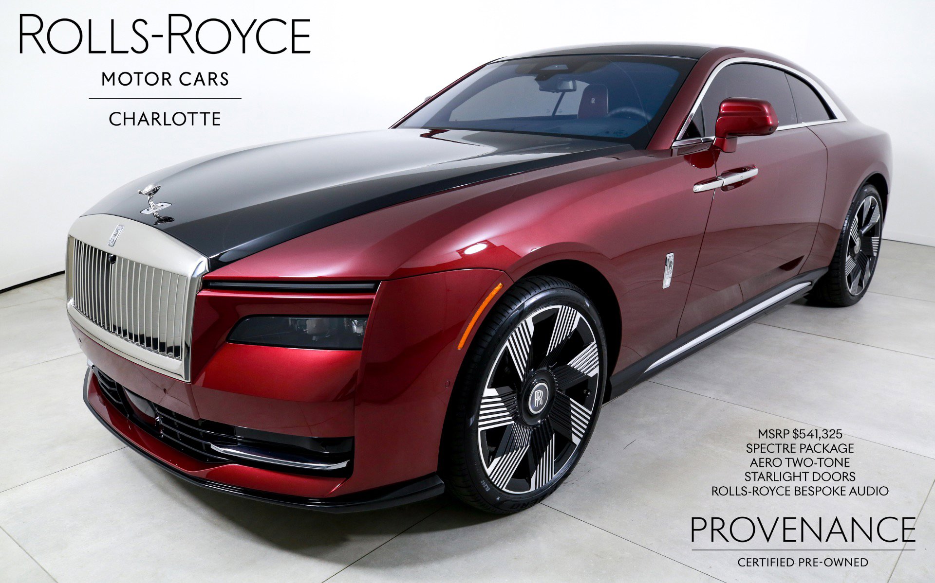 Certified 2024 Rolls-Royce Spectre w/ Spectre Launch Package