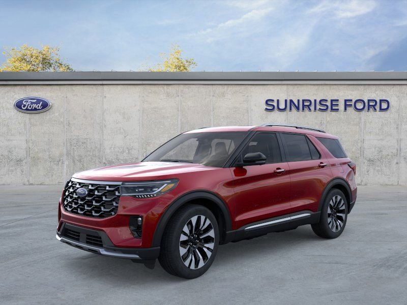 New 2026 Ford Explorer Platinum w/ LUX Leather Package AWD/4WD image 1