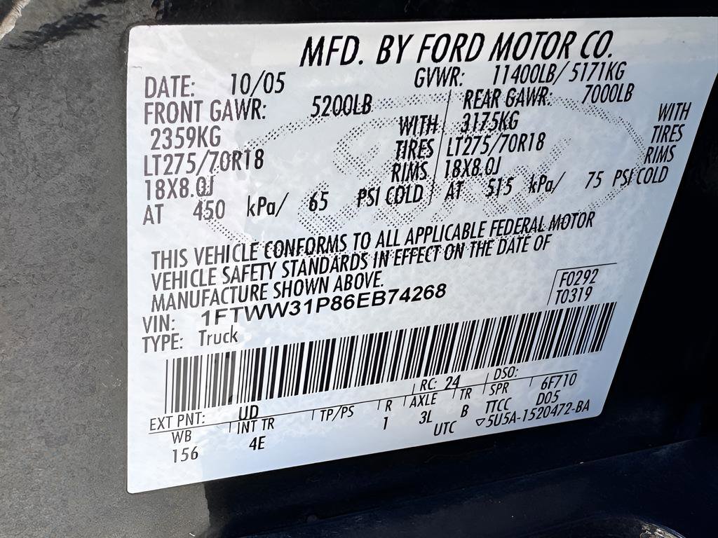 Used 2006 Ford F350 Lariat AWD/4WD image 42