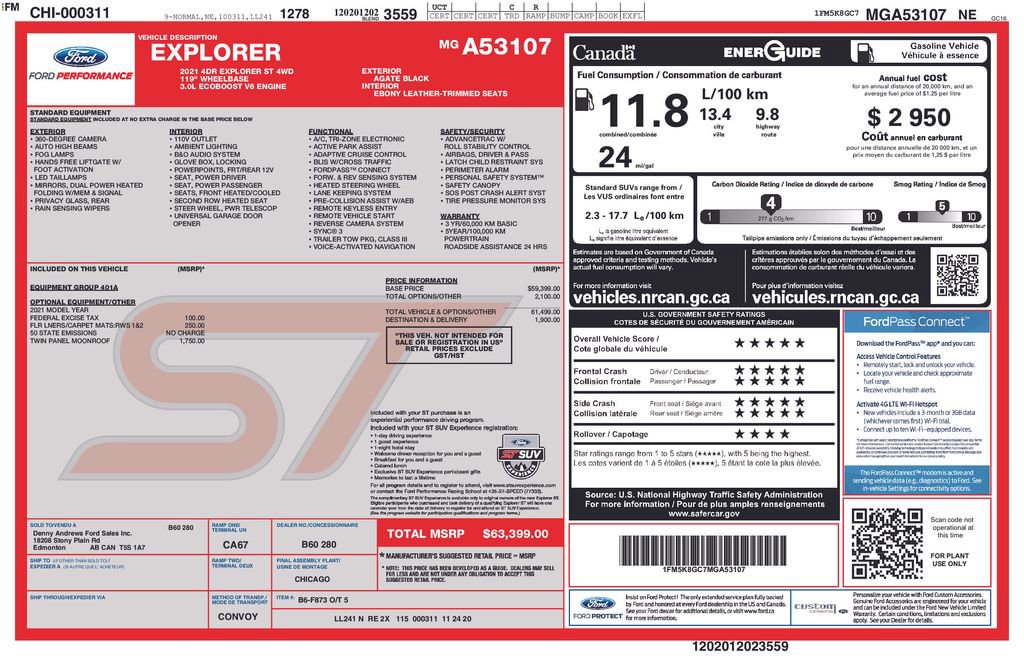 Used 2021 Ford Explorer ST image 6