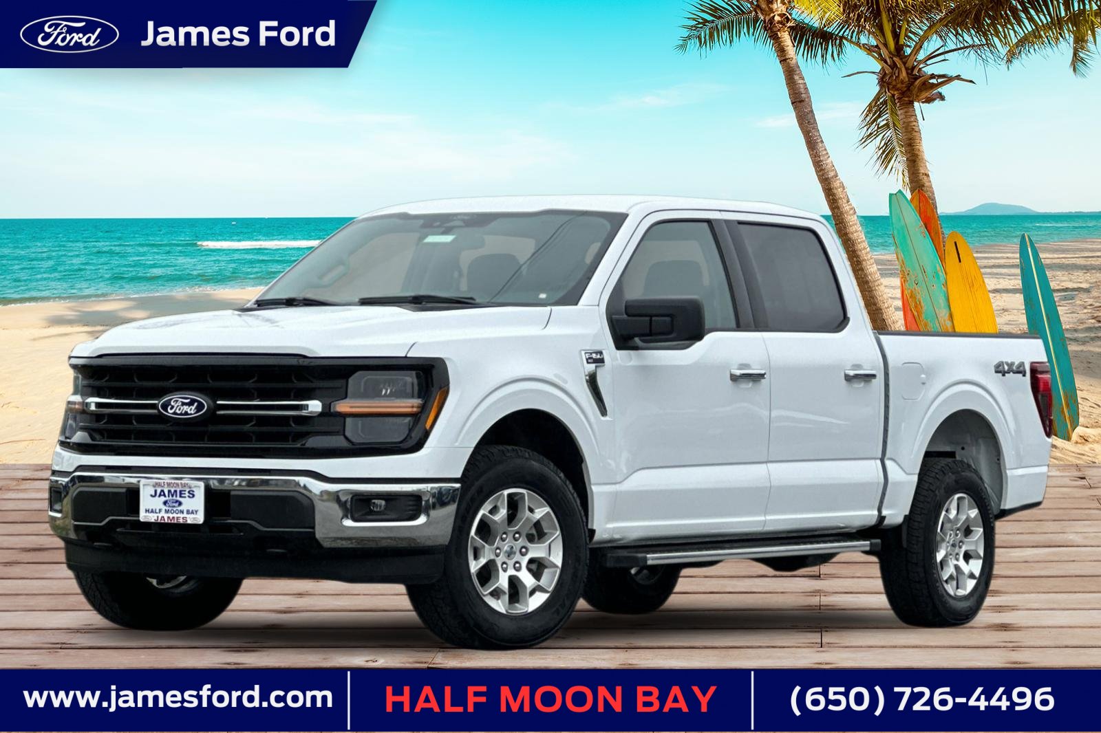 Used 2025 Ford F150 XLT w/ Equipment Group 301A Standard AWD/4WD image 1