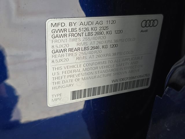 Used 2021 Audi Q3 2.0T Premium w/ Convenience Package AWD/4WD image 39