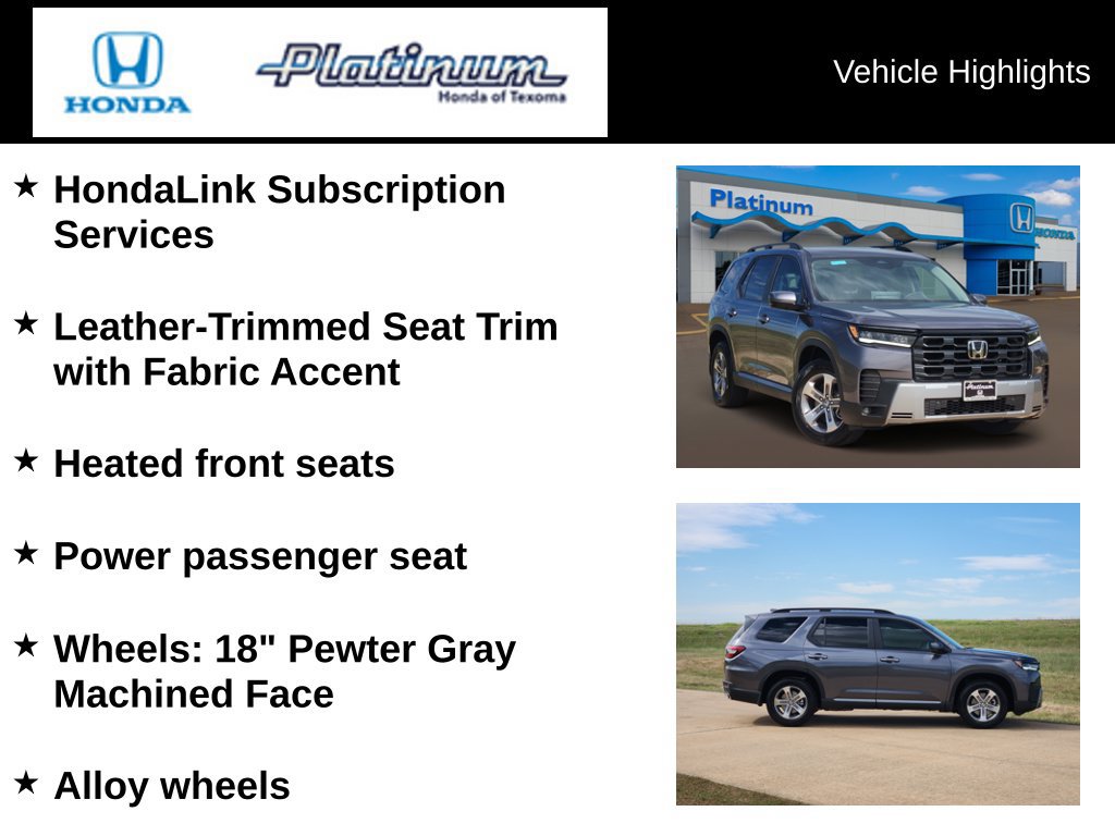 New 2026 Honda Pilot EX-L image 15
