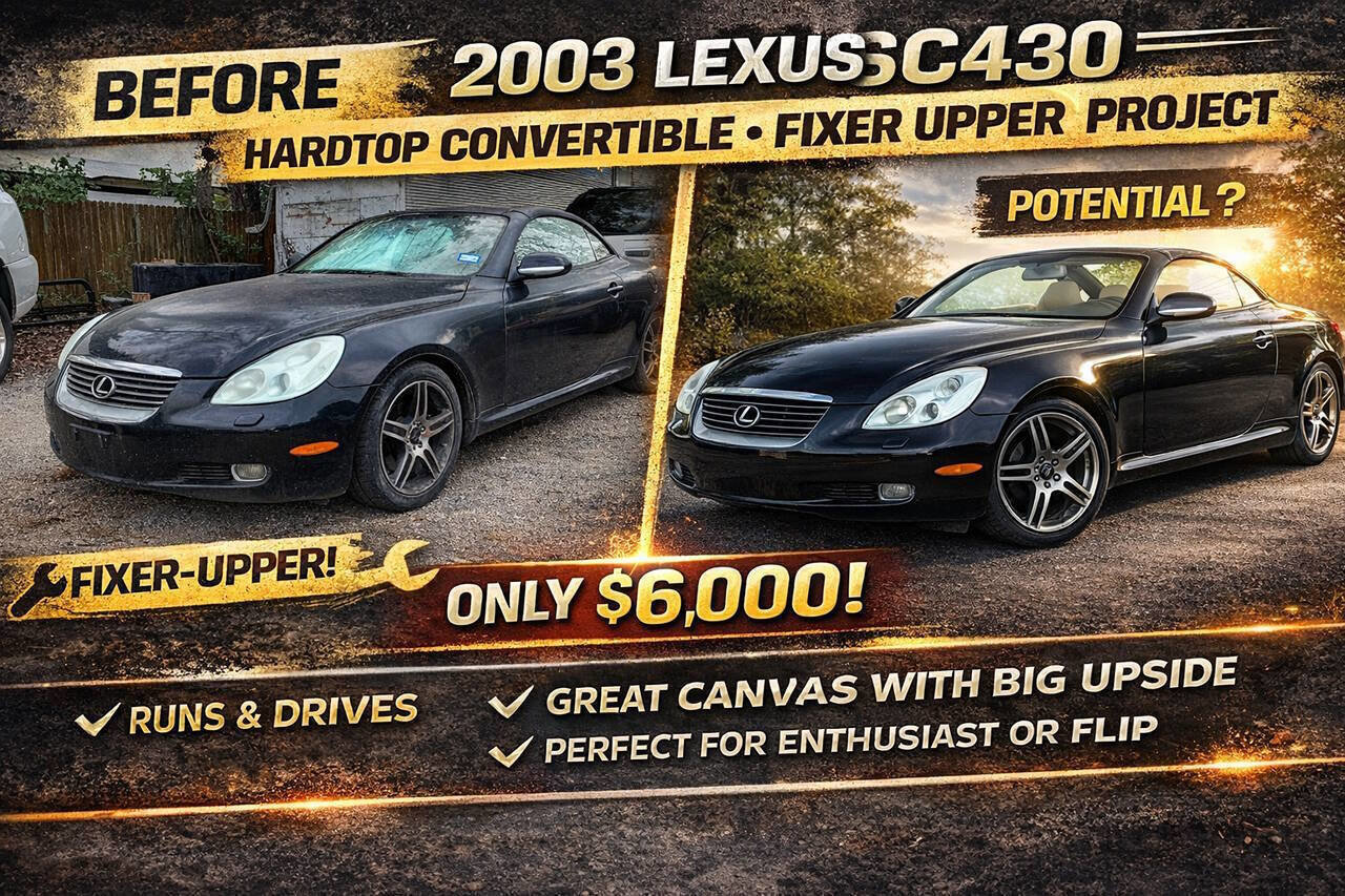 Used 2003 Lexus SC 430 Convertible image 1