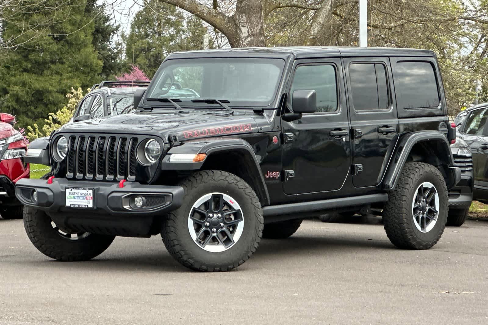 Used 2022 Jeep Wrangler Unlimited Rubicon w/ LED Lighting Group image 1