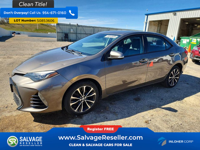 Used 2017 Toyota Corolla XSE w/ Carpet Mat Package (TMS) FWD image 1