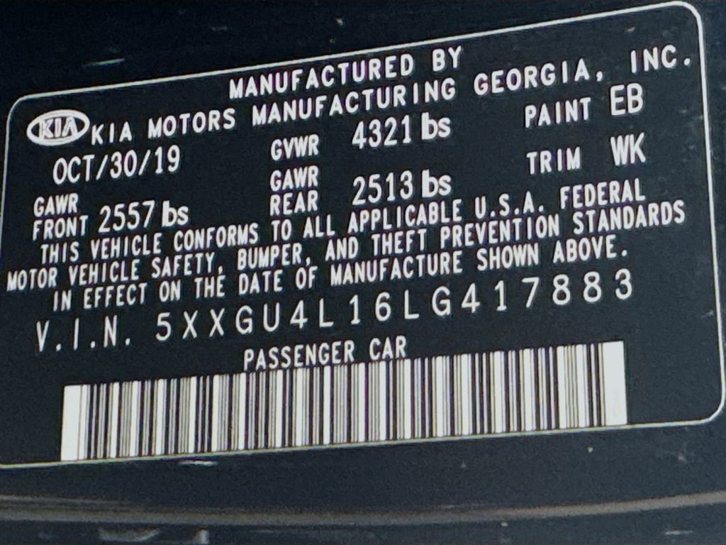 Used 2020 Kia Optima EX image 38