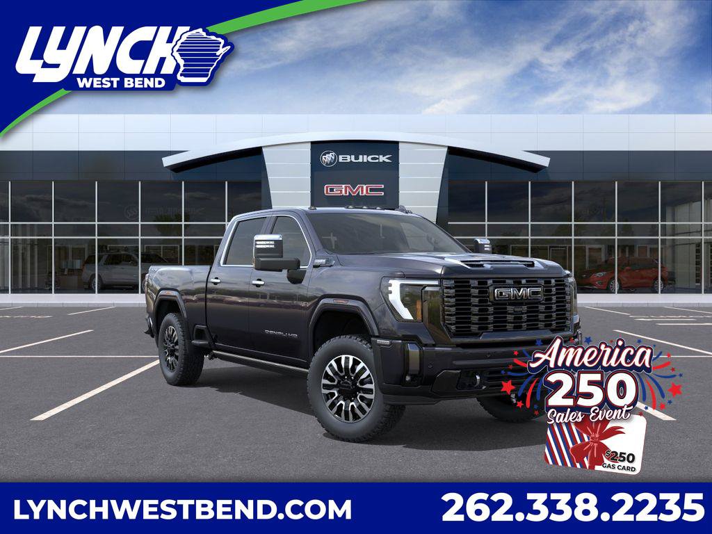 New 2026 GMC Sierra 3500 Denali Ultimate w/ LPO, Black Badging Package