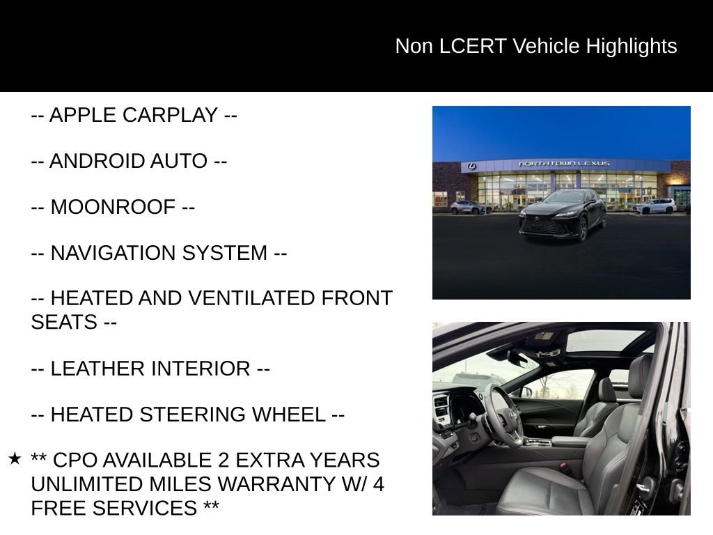 Used 2023 Lexus RX 350 Premium Plus w/ Accessory Package image 30