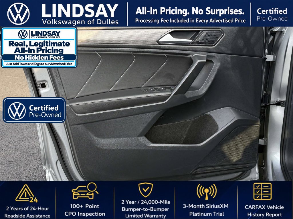 Certified 2023 Volkswagen Tiguan SE w/ Panoramic Sunroof Package AWD/4WD image 10