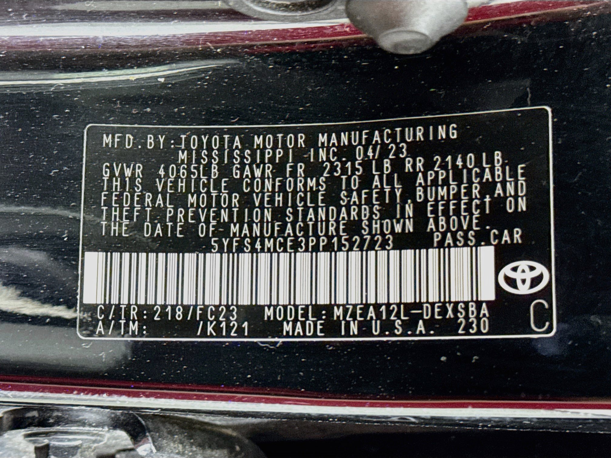 Certified 2023 Toyota Corolla SE FWD image 30