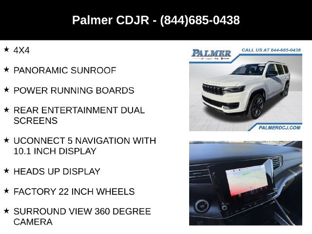 Used 2023 Jeep Wagoneer Series III w/ Premium Group I RWD image 6