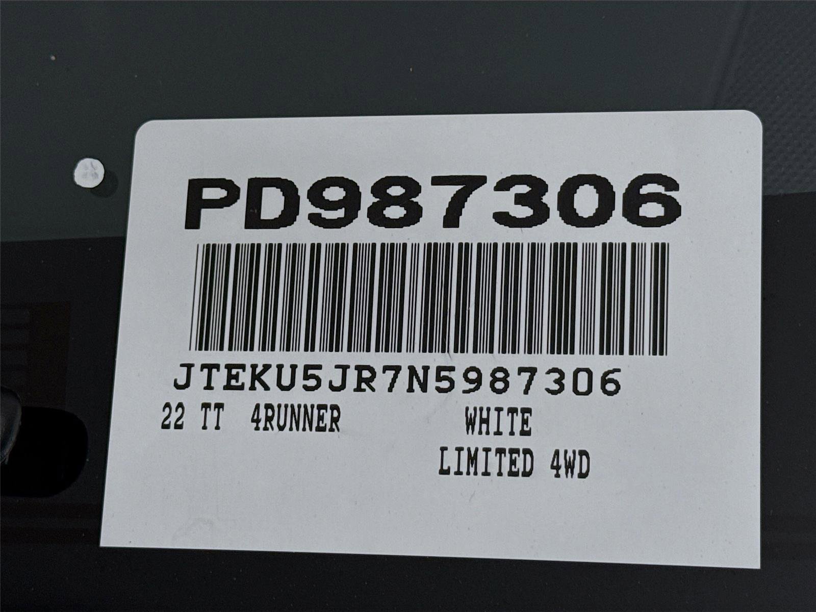 Used 2022 Toyota 4Runner Limited image 64