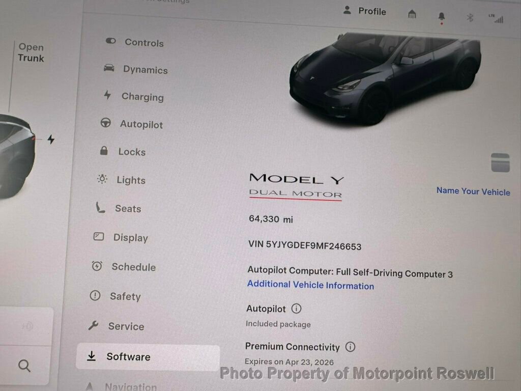 Used 2021 Tesla Model Y Performance AWD/4WD image 17