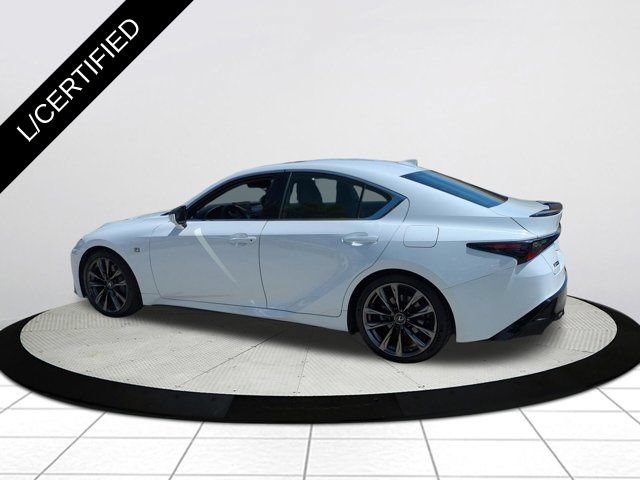 Certified 2021 Lexus IS 350 F Sport w/ Navigation Package RWD image 6