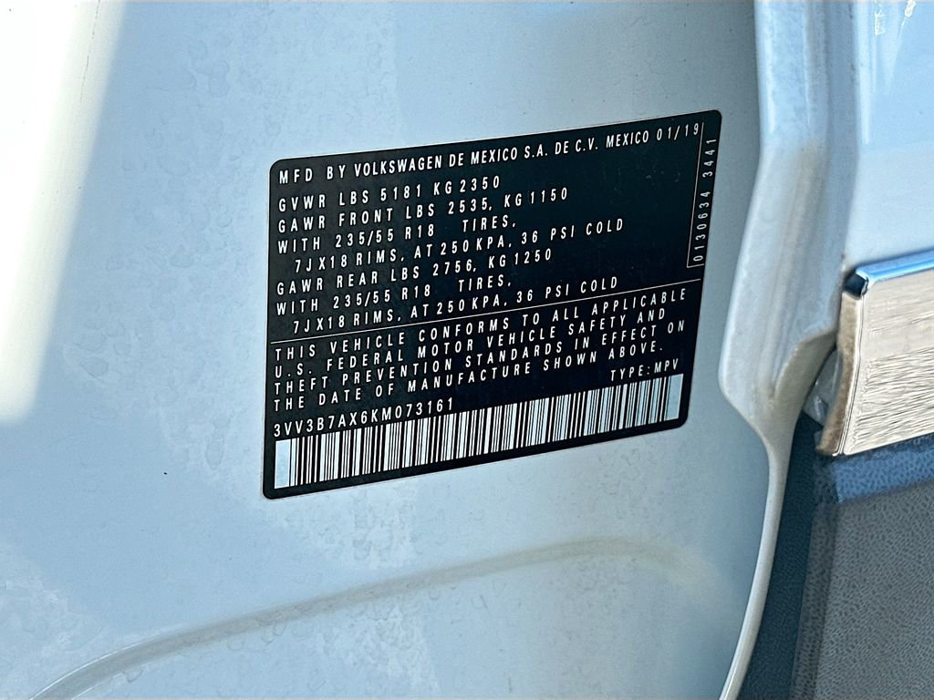 Used 2019 Volkswagen Tiguan SEL image 33