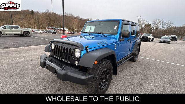 Used 2016 Jeep Wrangler Unlimited Willys