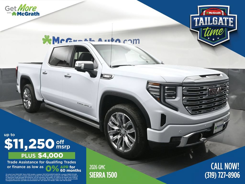 New 2026 GMC Sierra 1500 Denali