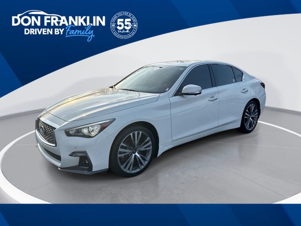 Used 2022 INFINITI Q50 Sensory AWD/4WD image 1