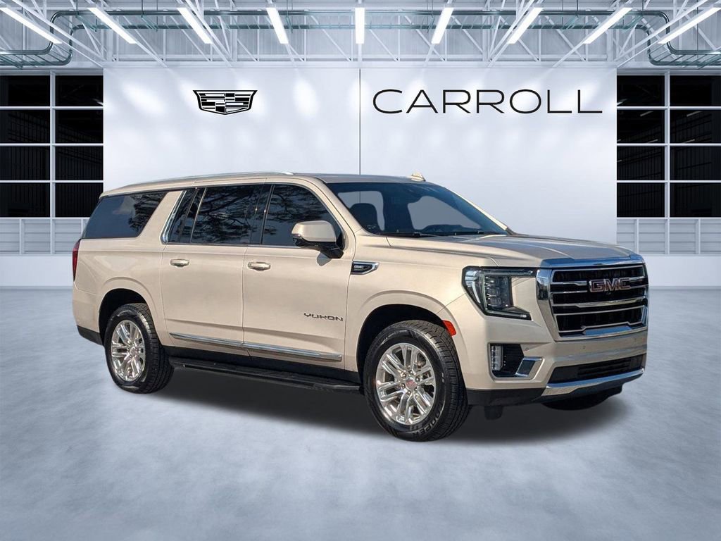 Used 2021 GMC Yukon XL SLT w/ SLT Premium Package image 2