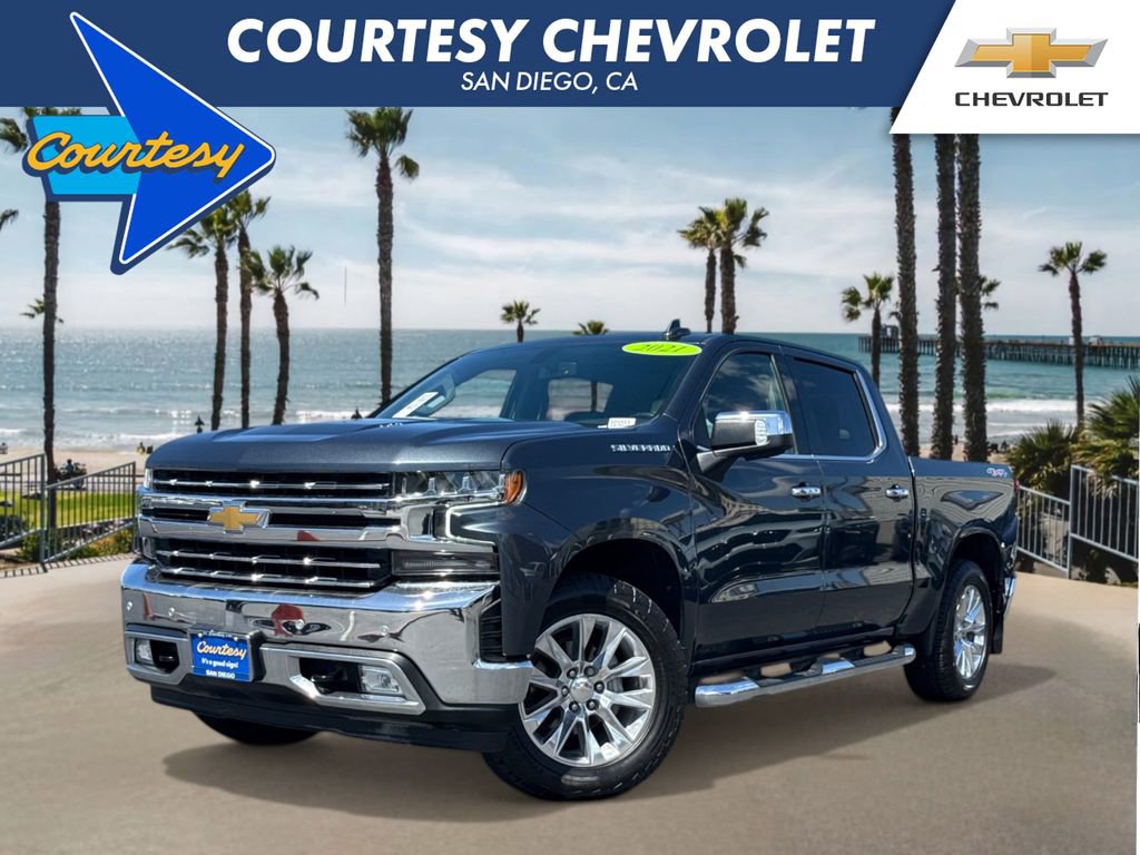 Used 2021 Chevrolet Silverado 1500 LTZ image 1
