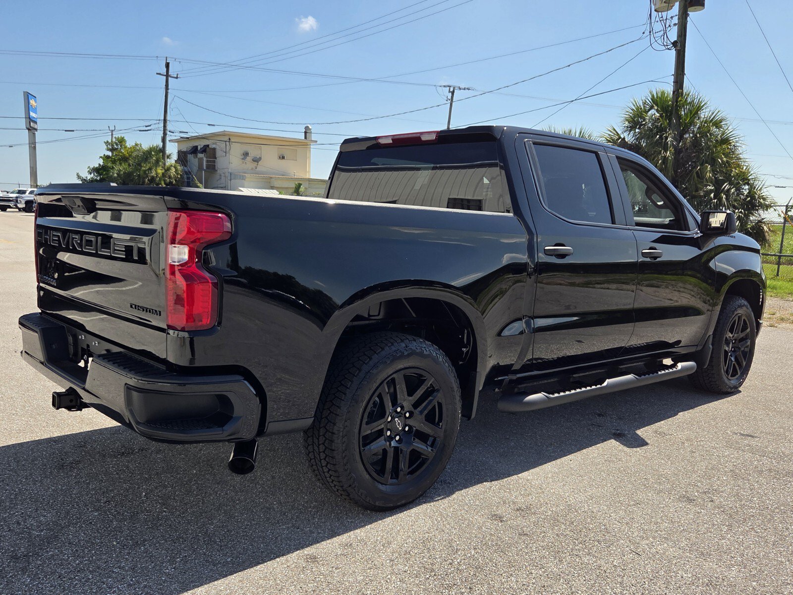 New 2026 Chevrolet Silverado 1500 Custom w/ Turbomax Blackout Package RWD image 5