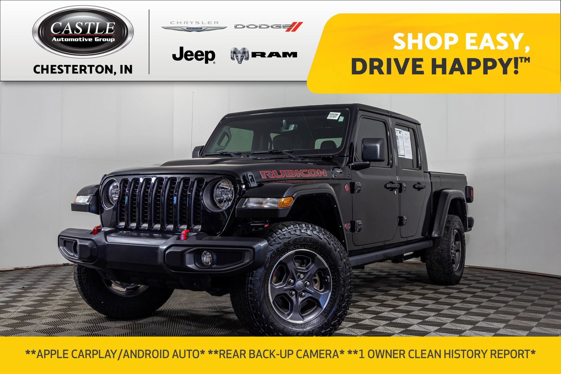 Used 2022 Jeep Gladiator Rubicon w/ Cold Weather Group AWD/4WD image 1