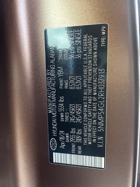 Used 2024 Hyundai Santa Fe Calligraphy FWD image 15