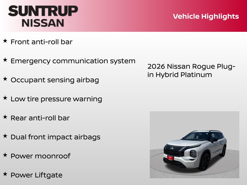 New 2026 Nissan Rogue Platinum AWD/4WD image 23