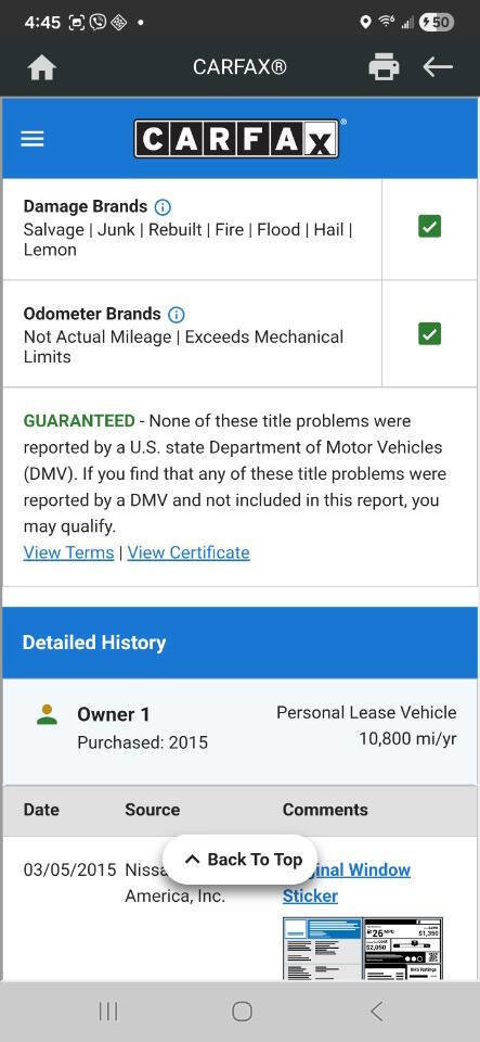 Used 2015 Nissan Pathfinder SV w/ Cargo Package image 53