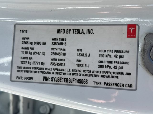 Used 2018 Tesla Model 3 Long Range AWD/4WD image 19