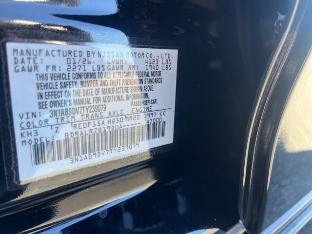 New 2026 Nissan Sentra SR image 30