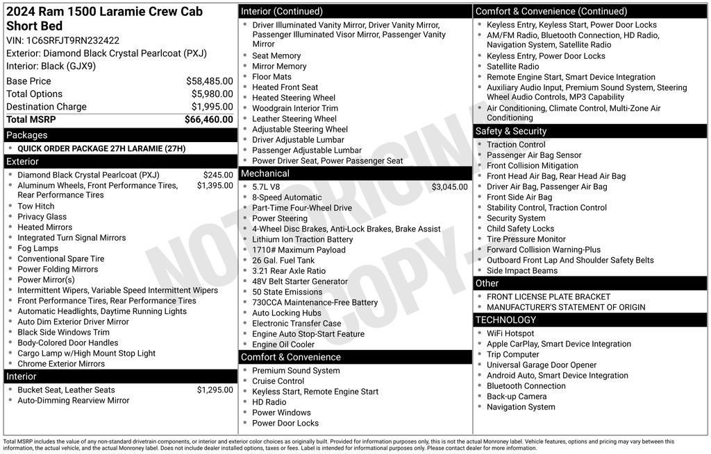 Used 2024 RAM 1500 Laramie image 6