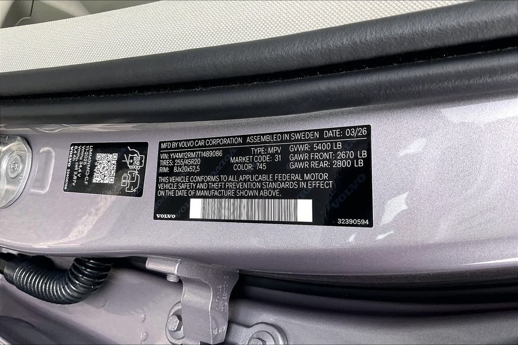 New 2026 Volvo XC60 B5 Ultra w/ Climate Package AWD/4WD image 9