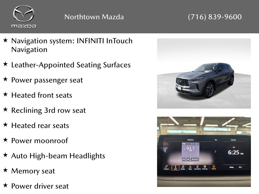 Used 2025 INFINITI QX60 Luxe w/ Cargo Package AWD/4WD image 2