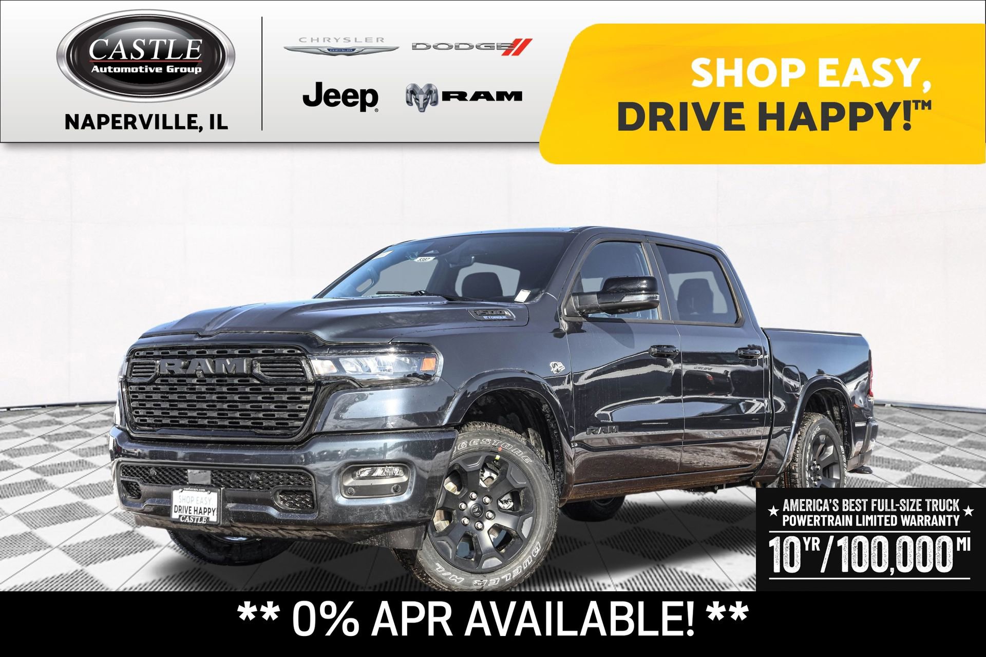 New 2026 RAM 1500 4x4 Crew Cab