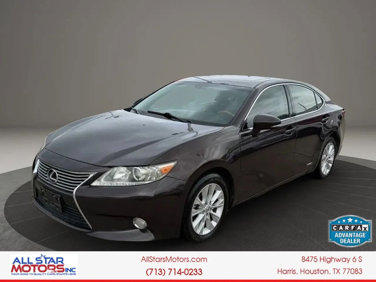 Used 2013 Lexus ES 300h w/ Luxury Pkg FWD image 1