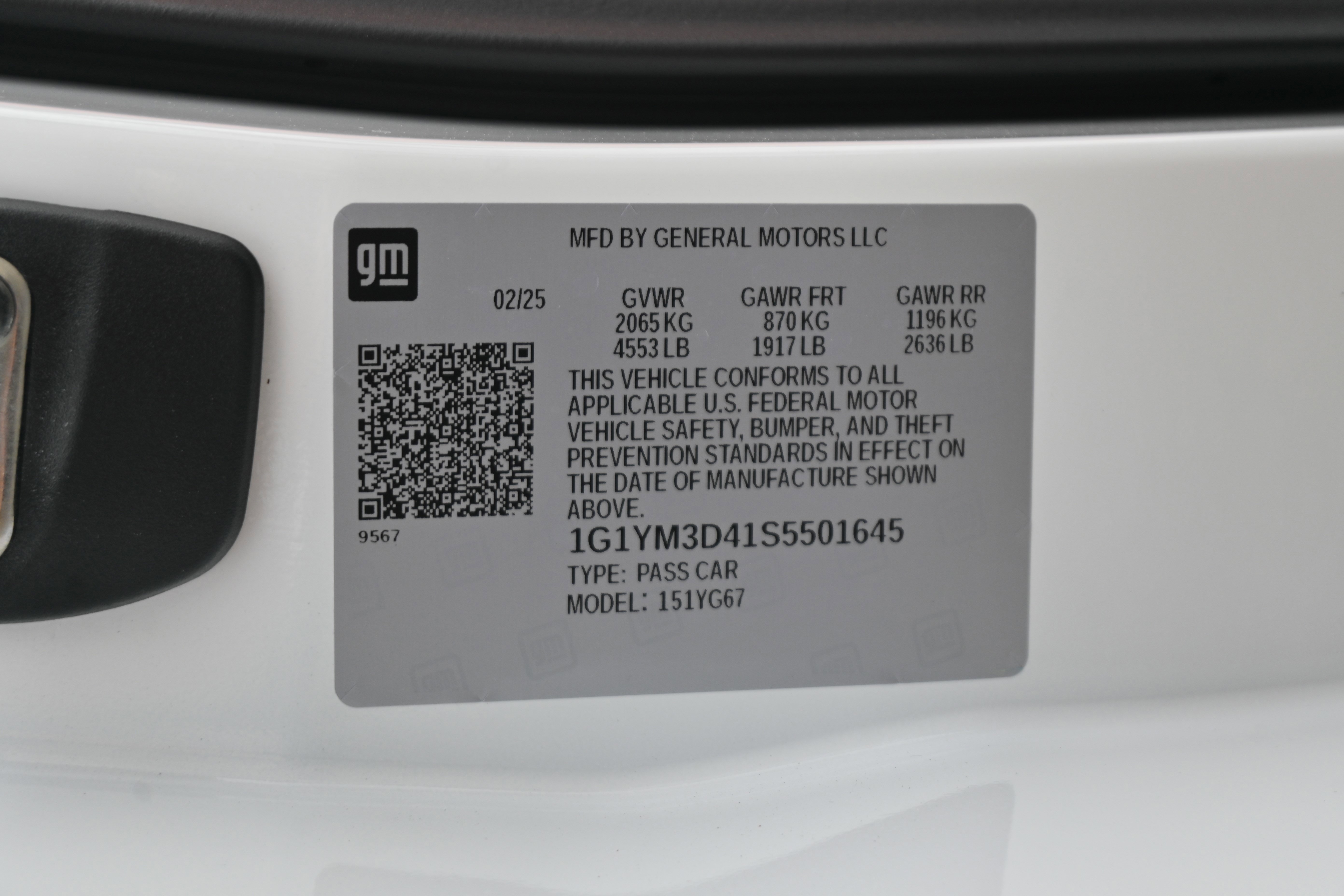 Used 2025 Chevrolet Corvette E-Ray w/ Stealth Interior Trim Package image 17