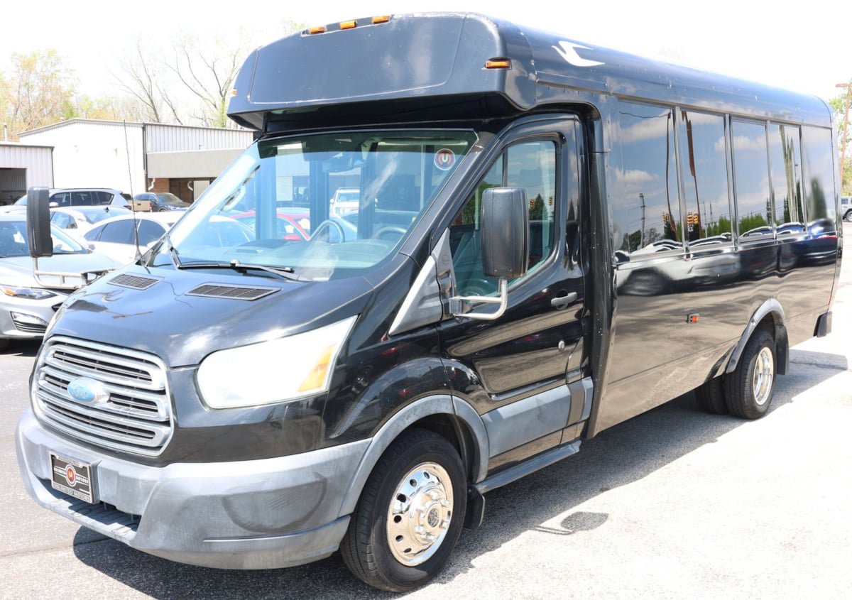 Used 2015 Ford Transit 350 156 DRW w/ Shuttle Bus Prep Package RWD image 6
