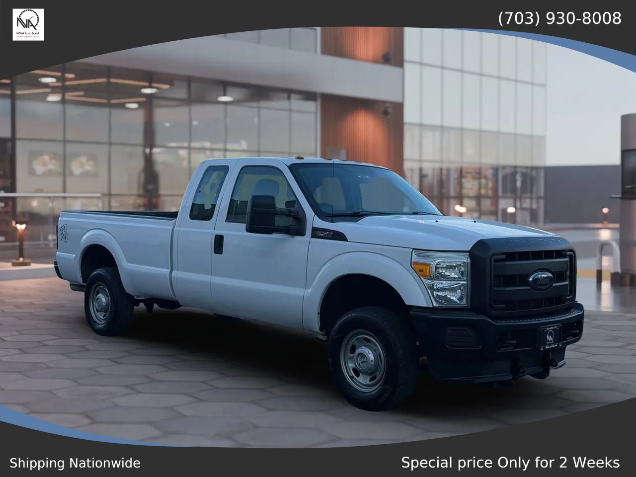 Used 2012 Ford F250 XL w/ Snow Plow Prep Pkg AWD/4WD image 2