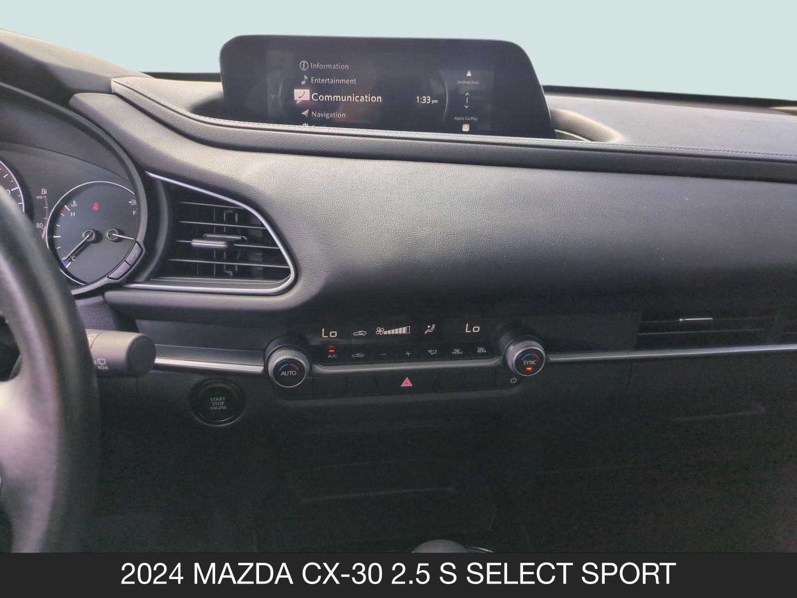 Used 2024 MAZDA CX-30 AWD 2.5 S w/ Select Sport Pkg image 17