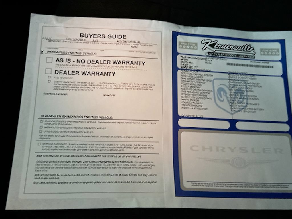 Used 2023 Dodge Challenger R/T w/ Plus Package RWD image 37