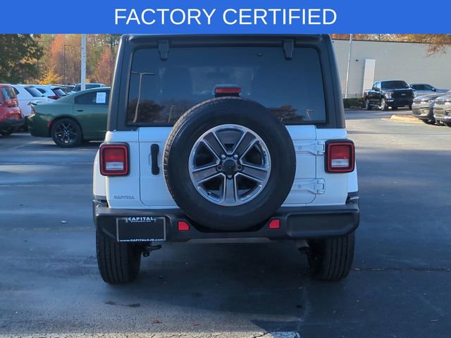 Certified 2021 Jeep Wrangler Unlimited Sahara image 4
