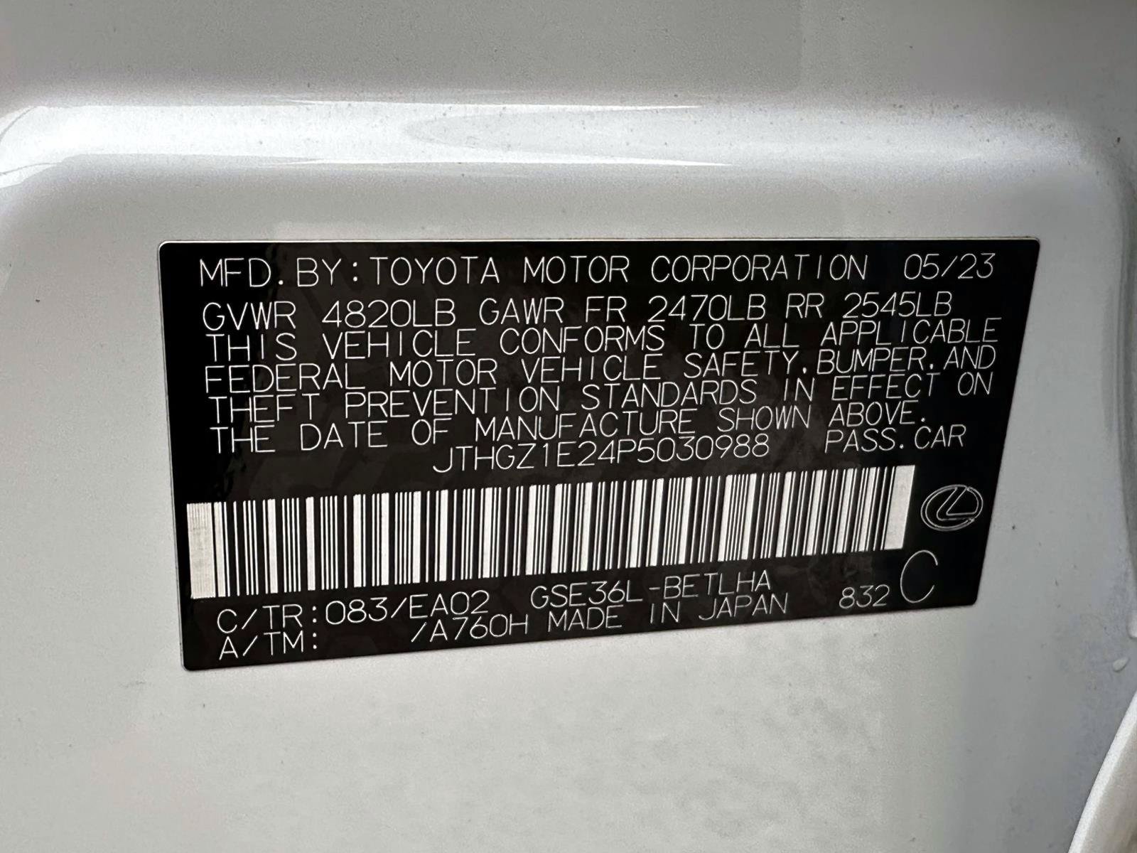 Used 2023 Lexus IS 350 F Sport w/ Memory Package AWD/4WD image 33