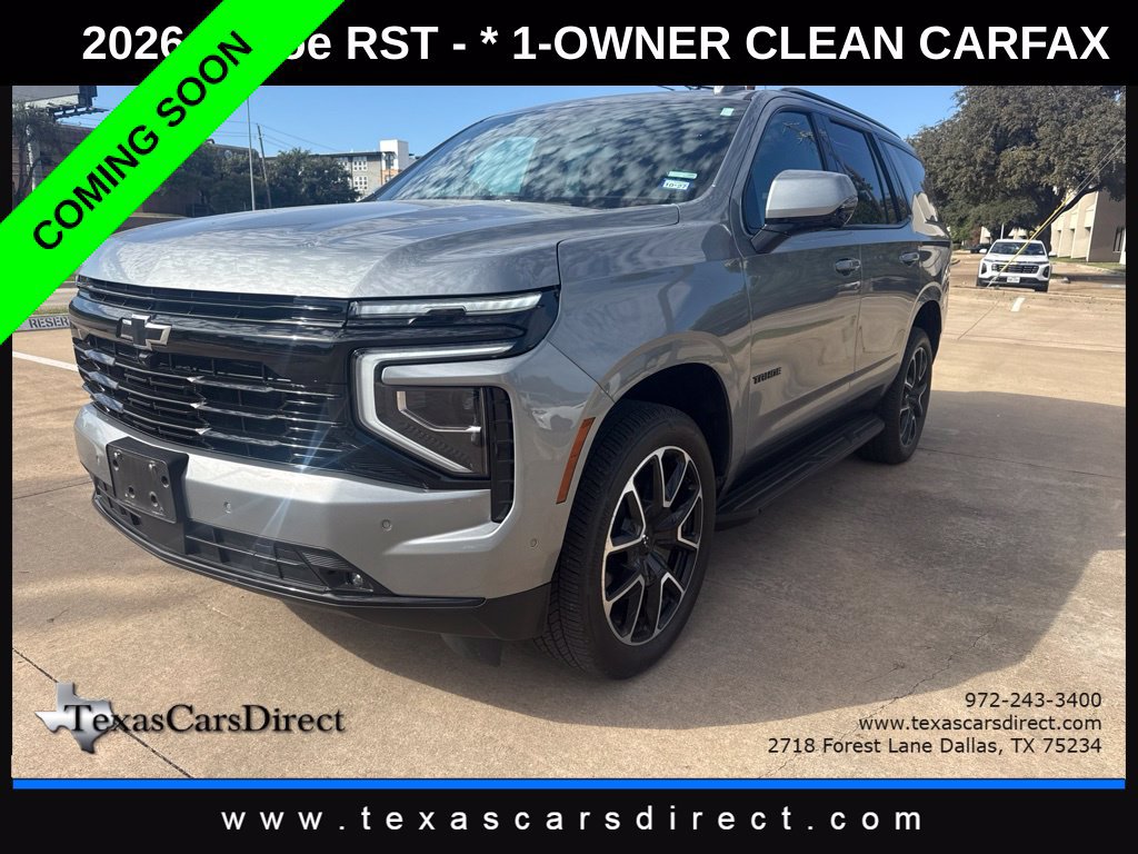 Used 2026 Chevrolet Tahoe RST w/ Comfort Package RWD 360° Tour