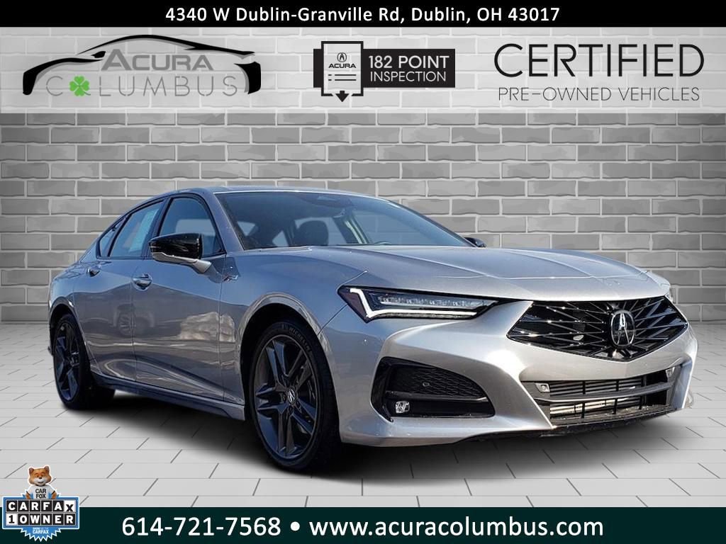 Certified 2025 Acura TLX SH-AWD w/ A-SPEC Pkg